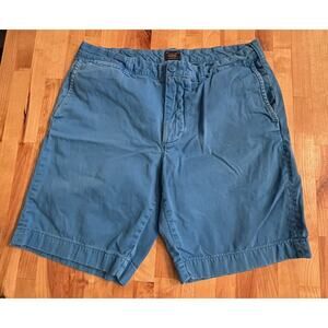 J. Crew Stanton Shorts Chino Flat Front Cotton Twill Beach Outdoor Mens Sz‎ 34